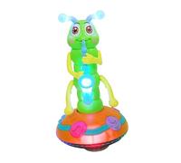 SOIMISS 1Pc Funny Music Caterpillar with Lights Sounds Entertaining Electronic for Imagination Development Portable Design for Fun Play