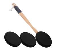 SOIMISS 1Set Long Handle Back Lotion Applicator Brush Exfoliating Body Bath Brush with Replacement Heads for Easy Lotion Application Back Legs Feet