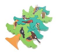 SOIMISS 1Set Owl Tree for Educational Stacking for Early Learning Construction Enhances Parent Interaction and