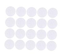 SOIMISS 2 Packs Microdermabrasion Filter Cotton Pads Replacement for Facial Vacuum Cleaner Beauty Machine Supplies White Round Filter Pads for Blackhead Removal and Dirt Protection