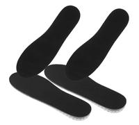 SOIMISS 2 Pairs Height Increase Shoe Insoles for Men and Women Invisible Heel Lift Pads with Shock-Absorption Washable Memory Foam Cushions for Sports Sneakers Boots Casual Shoes