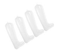 SOIMISS 2 Pairs Inflatable Boot Shapers Boot Keepers Simple Style Pvc Material Reusable White Colour