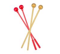 SOIMISS 2 Pairs Xylophone Mallets Lightweight Percussion Sticks for Carillon Durable Abs Material for Beginners Musicians Versatile Drumsticks for Various Instruments