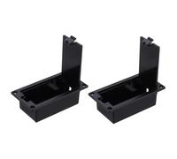 SOIMISS 2 PCS Active Bass Pickup Battery Box Replacement Compartment for Guitar Bass Small Battery Holder Without Terminal and Screws
