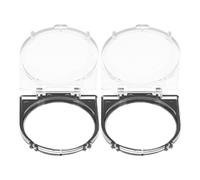 SOIMISS 2-Pcs PC Power Button Cover Guard Transparent Switch Shield For Washing Machine Dishwasher Childproof Start Stop Button Safety Guard Prevents Accidental Shutdowns For Computer Elevators 2inch