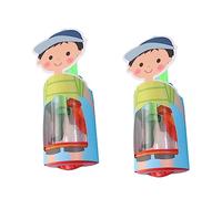 SOIMISS 2 Sets DIY Human Lung Breathing Model Educational Assembly for Boys Sturdy Handmade Science Kit for Teaching Lung Function and Creativity Development