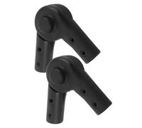 SOIMISS 2 Sets Folding Stroller Handlebar Connector Plastic Folding Joint for Trolley Push Handle Replacement Part for Stroller Handle Adjustment Joint Fits Tubes for Shopping Cart