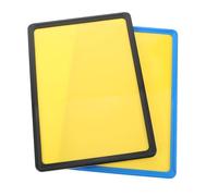 SOIMISS 2 Sets Plastic Price Display Sign Frame Reusable Merchandise Label Holders for Efficient Retail Organization Horizontal Vertical Orientation Lightweight PVC Design