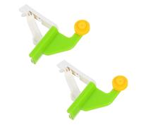 SOIMISS 2 Sets Pulley Wheel Kit with Table Clamp Sturdy Plastic Mechanical Crane for Physics Education and Science Experiments Interactive Stem Learning Tool for Elementary Students and