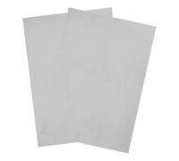 SOIMISS 2 Sheets Laptop Decal Notebook Sticker Premium PVC Material Silver Color Changing Film Cut to Size Sturdy Gift for Family and Friends