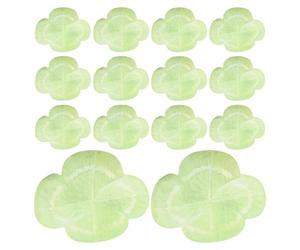 SOIMISS 20 Packs Self-stick Note Pads with Four-leaf Clover Shape, Removable Paper Memo Pads for Effortless Organization, Cute Fresh Spring Theme for Libraries and Study Groups