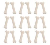 SOIMISS 20 Pcs Mini Resin Bones Tiny Skeleton Micro Landscape Decorations for Halloween Party DIY Crafts Dollhouse Props Enhancing Creativity and Detailed Micro Scenes