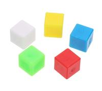 SOIMISS 200 Pcs Colorful Math Cubes Educational Geometry Blocks for Practical Teaching Tool for Counting Sorting Pattern Building Practice Lightweight Sensory for Home and