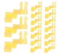 SOIMISS 200pcs Left Tailgate Door Lock Clips Replacement Fasteners for Car Repairs Plastic Retainer Rods Enhance Security Restore Original Performance