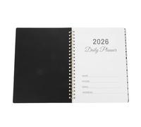 SOIMISS 2026 Weekly Monthly Planner A4 Twin-wire Binding Compact Agenda Book with Habit Tracker for Home Office School Daily Organizer Notebook