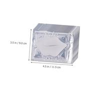 SOIMISS 20pcs Collagen Lip Pads Moisturizing Nourishing Lip Masks for Dry Gentle Non-stimulating with White and Gold Softening Refreshing Daily Use