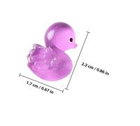 SOIMISS 20pcs Cute Mermaid Resin Charms and Tiny Duck Ornaments DIY Craft Decorations for Fairy Garden Miniature Figurines Small Resin Figures for Home Decor