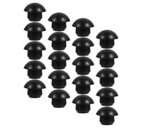 SOIMISS 20pcs Jack Plug Rubber Floor Jack Repair Horizontal Plugs Easy to Install Compatible Hydraulic Floor Black for Industrial Use