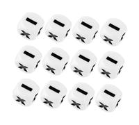 SOIMISS 20pcs Math Learning Dice Set with Acrylic Plus Minus Multiply Divide Symbols Educational Math Teaching Tools for Classroom Use for Arithmetic Games and Problem Solving