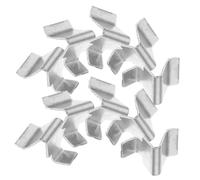 SOIMISS 20pcs Metal Shelf Pins Holders Cabinet Shelf Clips Brackets for Kitchen Home Warehouse for Cabinets Display Cases and Storage Units