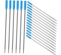 SOIMISS 20Pcs Replaceable Gel Ink Pen Refills Medium Point Ballpoint Pen Refills for Office School and Art Use Smooth Writing Leak Resistant Design