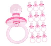 SOIMISS 20Pcs Shower Pacifier Decorations Transparent Pacifiers Party Favors for Shower Games and Joyful Celebrations