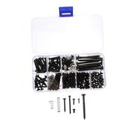 SOIMISS 240pcs Guitar Screw Kit Black Screw Caps Including Guitar Spring and Wall Mount Scenarios