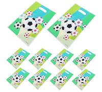 SOIMISS 24pcs Bags, Soccer Party Favor Bags, Soccer Theme Treat for Kids Birthday Party