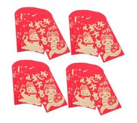 SOIMISS 24pcs Chinese Year Red Envelopes Snake Year Money Envelopes with Elegant Gold Foil Design for Wedding Birthday Spring Festival Lucky Hong Bao Pack