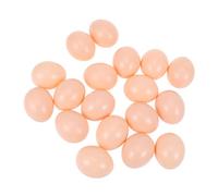 SOIMISS 24pcs DIY Graffiti Eggs for Plastic Artificial Chicken Eggs with Small Hole Safe Painting Craft for Boys and for Creative Play and Art Practice