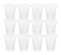 SOIMISS 24pcs Holy Communion Glass Cups Set, 15ml Small Crystal Shot Glasses for Religious Ceremonies and Home Worship, Reusable Mini Chalices for Communion and Campfire Use