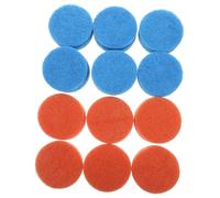 SOIMISS 24pcs Round Kitchen Sponges Pack Dish Washing Sponge Scrubber for Sink Car House Cleaning Non Scratch Bulk Supply