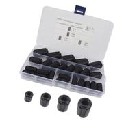 SOIMISS 25 Pcs Removable Ferrite Core Filters with Elastic Clip Fasteners Noise Suppressor Rings for Power Audio USB Video and Data Cables Multi Inner Emi Rfi Reduction