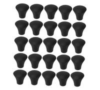 SOIMISS 25pcs Drum Kit Leg Protector Non-slip Bass Drum Rubber Pads for Stand Floor Tom Stabilizer Feet Protection during Performance