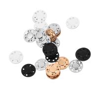 SOIMISS 25pcs Sewing Notions Snaps Sew on Snap Buttons Hidden Magnetic Closure Sewing Buttons Magnetic Closure Clothing for Clothing Black