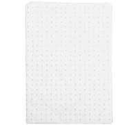 SOIMISS 28 Sheets Heart Pattern Tissue Wrapping Paper White Base Gold Stars Ultra-Thin Decorative Packaging Paper for Chocolate and Flower Crafts