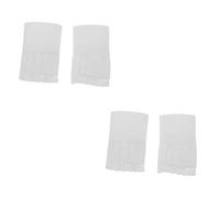 SOIMISS 2pairs Lace Women Fake Cuff Easy Clasp Design Suitable for Costumes Reusable