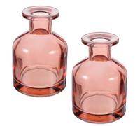 SOIMISS 2Pcs 150ml Brown Glass Reed Diffuser Bottle Empty Refillable Aromatherapy Oil Dispenser Jar Fragrance Container Room Air Freshener Scent Decor for Home Office Spa Tabletop Centerpiece