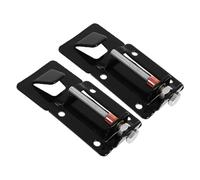 SOIMISS 2pcs Adjustable Range Hood Hooks Telescopic Hanging Bracket for Wall Mount Range Hoods Kitchen Metal Accessories