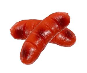 SOIMISS 2pcs Artificial Hot Dog Prop Sausages Pvc Material High Realism Will Not Spoil Or Degrade Realistic Fake Food Table Decoration for Home Decor and Layout