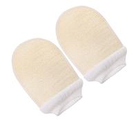 SOIMISS 2pcs Bath Exfoliating Gloves Premium Loofah Body Scrubbers for Deep Cleaning Comfortable Shower Mitts for Daily Use Gentle Exfoliation for Healthy Skin for Family and Friends