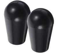 SOIMISS 2pcs Beer Tap Handles for Kegerator Draft Faucet Handle Black Plastic with Excellent Durability and High Strength Sleek Stylish Design for Home Bar Use
