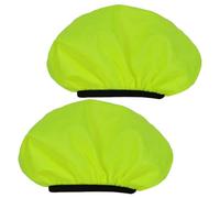 SOIMISS 2Pcs Bike Handlebar Bag Covers with Elastic Band Durable Rainproof Cycling Bag Sleeve Protector Lightweight and Outdoor Use