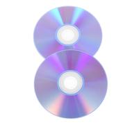SOIMISS 2pcs Blank Discs Writable Media for Music and Audio Recording Large Capacity Dvd CD Compatible for Home Studio and Business Use Reliable Data Storage for Phone Recordings