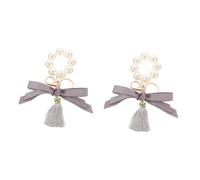 SOIMISS 2pcs Bow Keychain Simulation Beaded Bag Pendant Lightweight Key Bracelet Stylish Accessory for Handbags Car Keys for Her