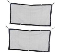 SOIMISS 2Pcs Car Pet Backseat Barrier Mesh Net Divider for Safe Driving and Distraction Prevention Suitable for Dogs and Family Road Trips