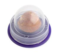 SOIMISS 2Pcs Cat Mint Balls Edible Vitamin Lollipop Chew for Cats Kittens Natural Catnip Candy for Healthy Tongue Movement Safe Transparent Cover Pet Treats
