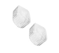 SOIMISS 2pcs Clear Acrylic Nail Soaking Bowl for Manicure and Gel Polish Remover Nail Spa Soaker for Home and Salon Use Fits Up to Five Fingers and Treatment