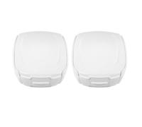 SOIMISS 2pcs Compact Hearing Aid Case Small with Moisture Protection and Fast Drying Hard Storage Case for Travel and Everyday Carrying Sturdy Silicone