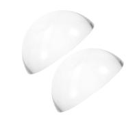 SOIMISS 2pcs Crystal Dome Paperweights for Calligraphy Practice Heavy Clear Weights for Painting Sewing Quilting Durable Portable Holders for Office Desk Home Decor
